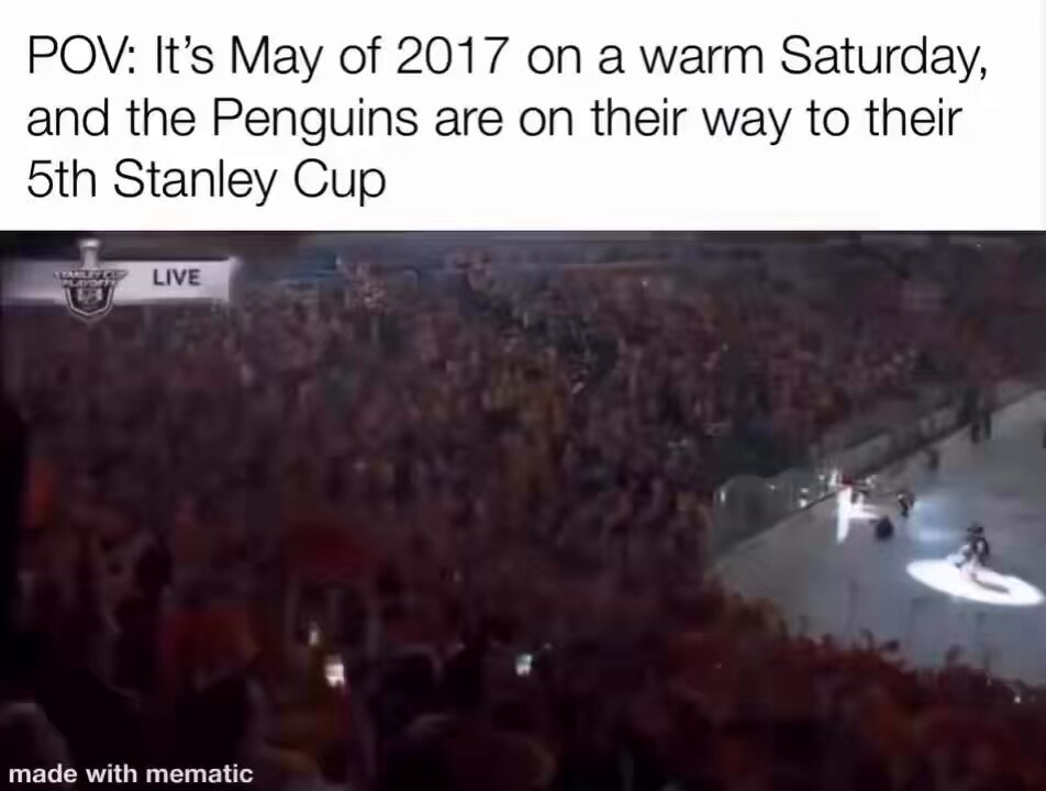 Anyone that says PPG Paints Arena isn’t loud just wasn’t there. This city has craved it. Saturday is going to be unbelievable.