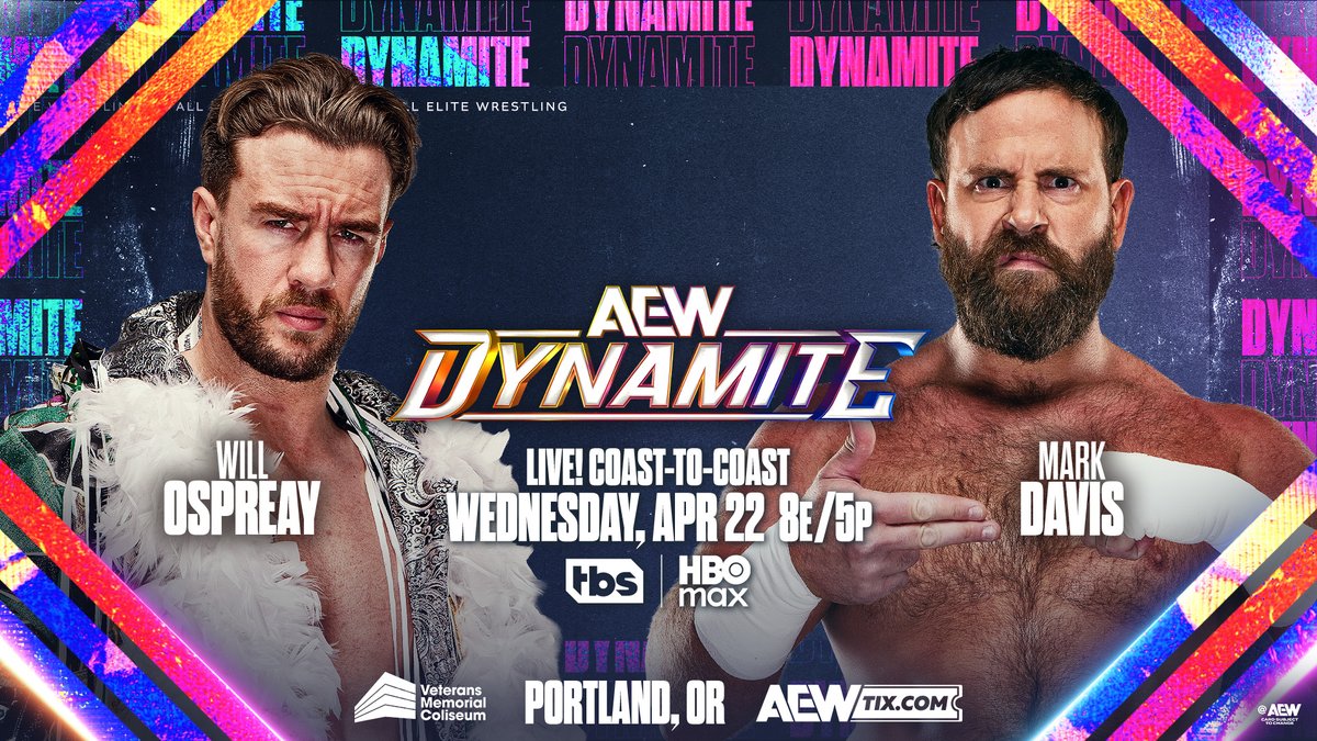 DISGUSTING display from dunkzilla - マーク・デイビス after his former friend Will Ospreay • ウィル・オスプレイ picked up the win! Watch #AEWDynamite LIVE on TBS + HBO Max