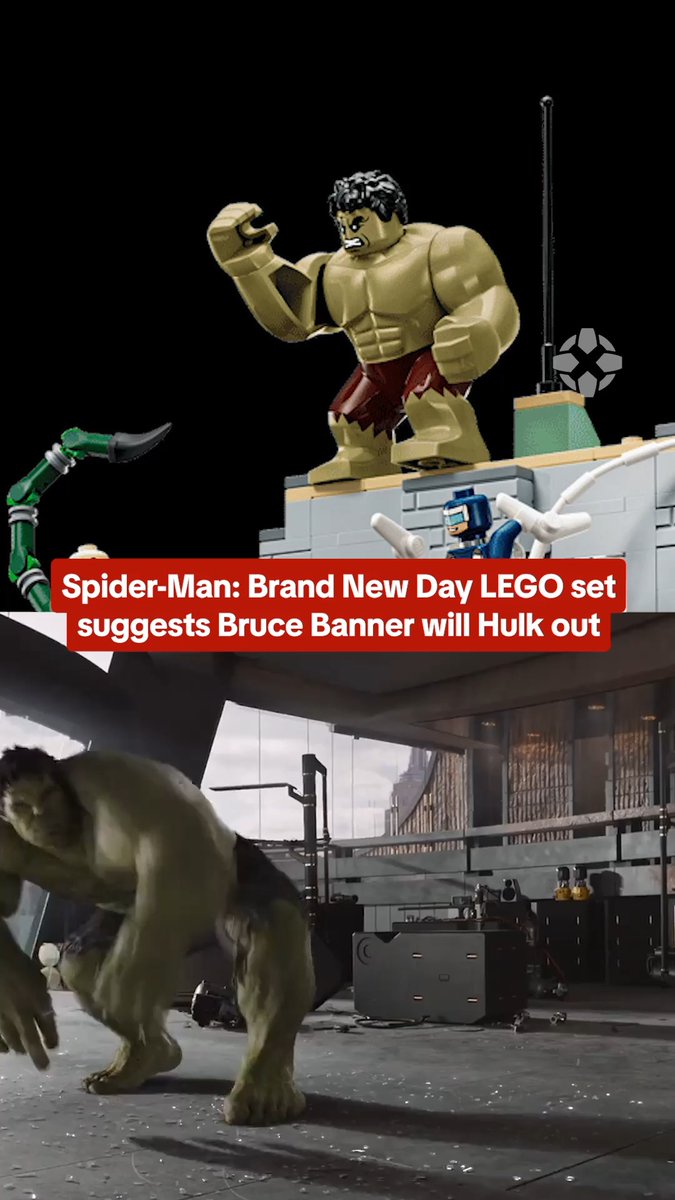 Will Bruce Banner Hulk out in Spider-Man: Brand New Day? A new LEGO Spider-Man set suggests we might see Hulk smash again...