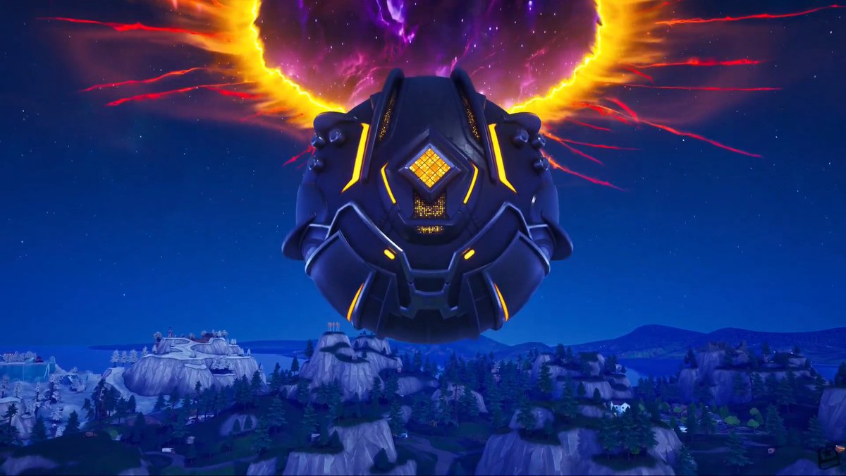 🔍 STORY RECAP: Dark Voyager's #Fortnite OG Mission The Dark Harvester arrived in Reality Unknown, beginning area analysis. After routine scans, the Voyager locked on something below Loot Lake, but with nothing at this timestamp, departed again. 🔗 4K: