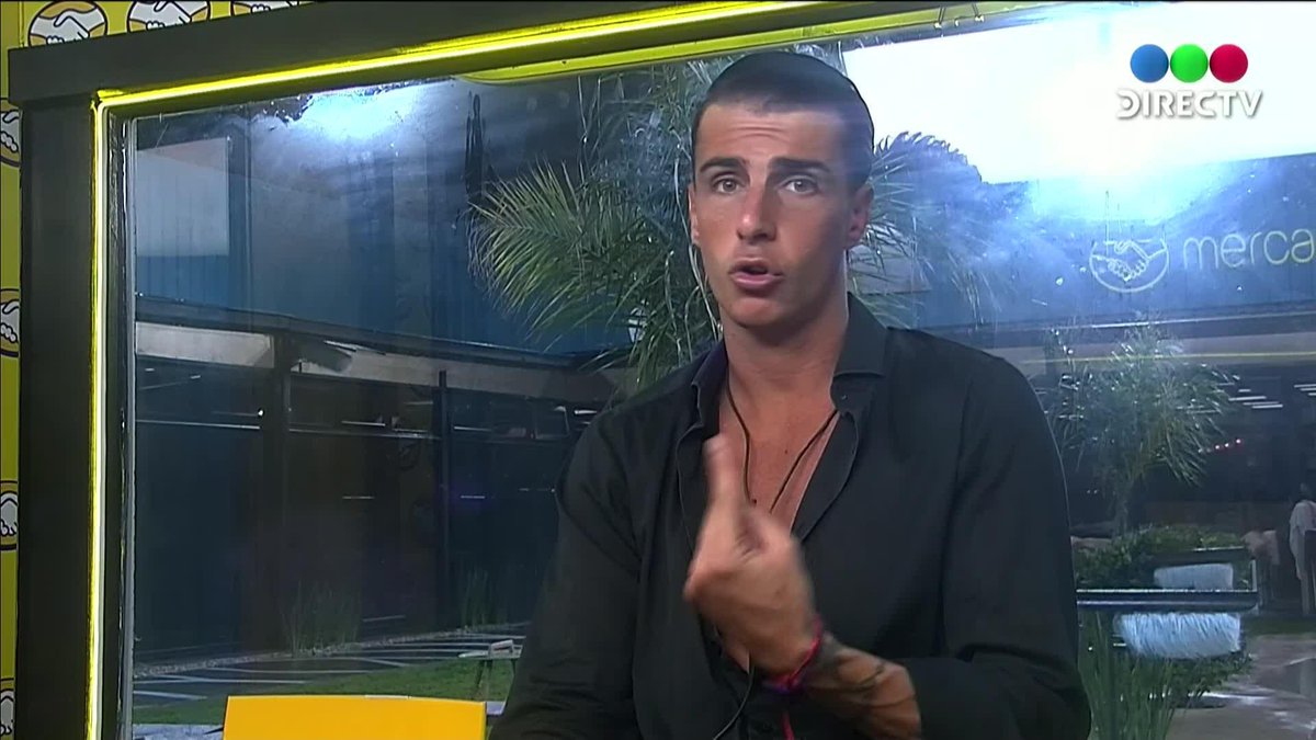 "Lógicamente la campaña va a ser en contra mia ,en caso de que me toque llegar a versus bienvenido sea. Yo se a lo que juego, no me hace faltar andar a los gritos,ni forzando clips o ships. #GranHermano #GeneraciónDorada ⭐️ 🔗 #GHxDGO