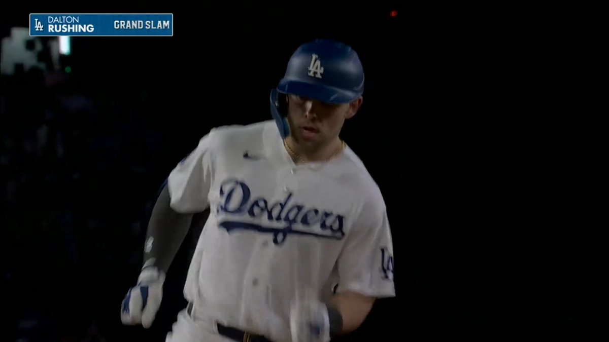 ラッシングが満塁ホームラン💥 本日DHに入ったラッシングがグランドスラム!ドジャースがリード広げる!7-1 🎥Los Angeles Dodgers #ドジャース #Dodgers