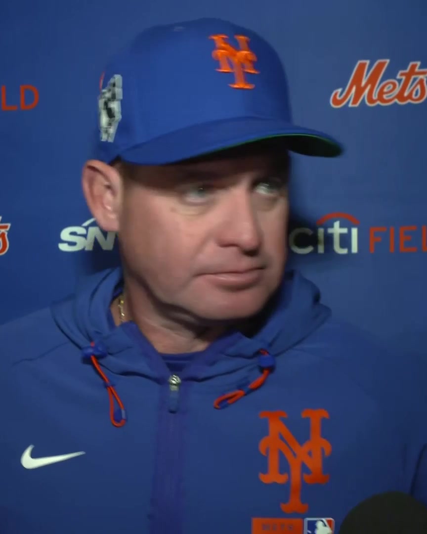 "We're not playing good baseball right now. Everybody's frustrated." Carlos Mendoza talks about his concern level with the Mets' struggles as their losing streak hits eight: