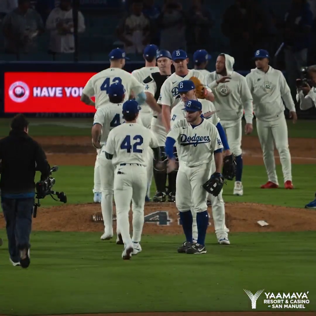 Victory formation! Dodgers x Yaamava' Resort & Casino
