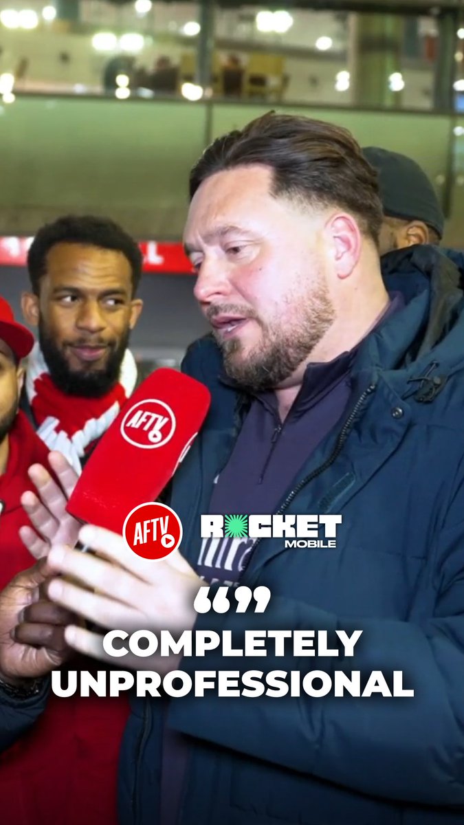Stop disrespecting Arteta 🤫 The Rocket Mobile Perks Programme is LIVE! Opt in for a private monthly Q&amp;A with us + more Reward Drops 👉 #ad UK only. T&amp;Cs apply. #FanCams #Arsenal #AFTV