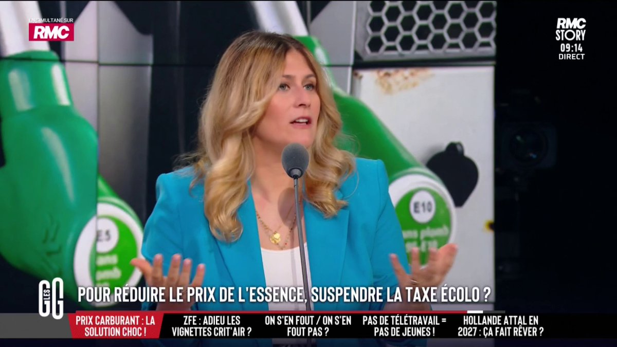 🗣️ Flora Ghebali : "Le sujet, c'est de sortir de la dépendance au pétrole. Il faut renforcer le transport maritime, le transport ferroviaire. Je suis pour le nucléaire mais aussi pour les modes verts de création d'énergie." #GGRMC