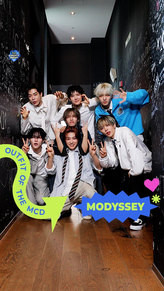 𝟐𝟔𝟎𝟒𝟏𝟔 𝑶𝒖𝒕𝒇𝒊𝒕 𝑶𝒇 𝑻𝒉𝒆 𝑴𝑪𝑫 : 𝑶𝑶𝑻𝑴 with MODYSSEY (모디세이) 잠시 후 저녁 6시! 엠카 본방사수 잊지마세요 🫶 #MCOUNTDOWN #엠카운트다운 #OOTM #MODYSSEY #모디세이