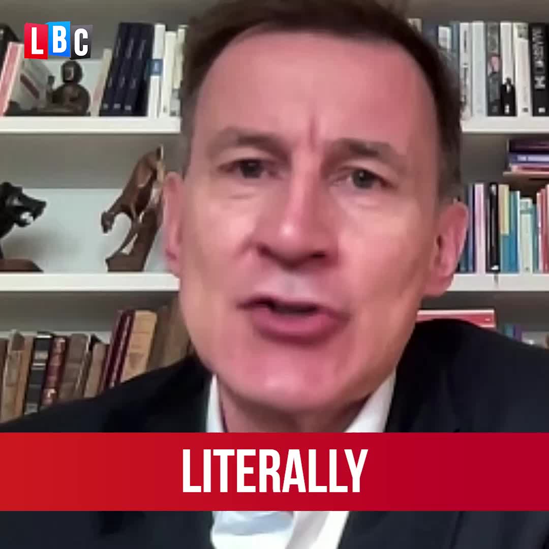 'They spend at least half of their speeches attacking the Conservatives.' After the Commons Speaker urged Keir Starmer to focus on Kemi Badenoch's questions, Sir Jeremy Hunt MP rebukes Labour's 'partisan nonsense' at a time of 'international crisis'.