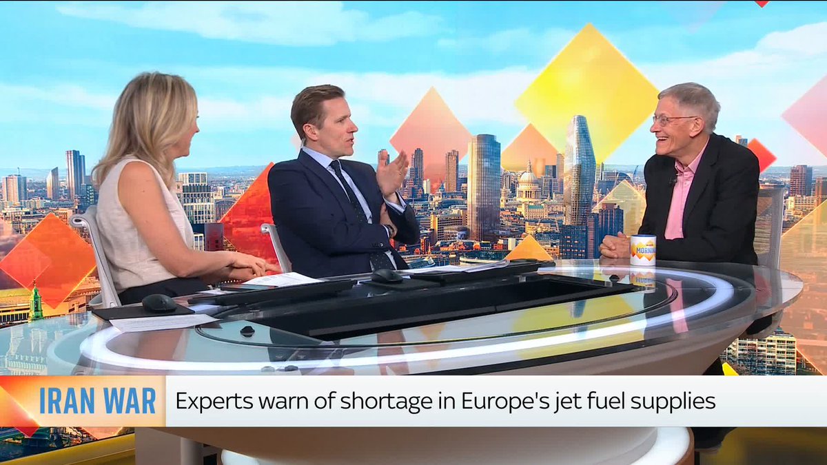 Sky's Sophy Ridge asks travel expert Simon Calder if it's going to be the case that flights are going to get more expensive as the conflict in the Middle East persists He says, "undoubtedly", and in some cases, fewer flights Follow live: