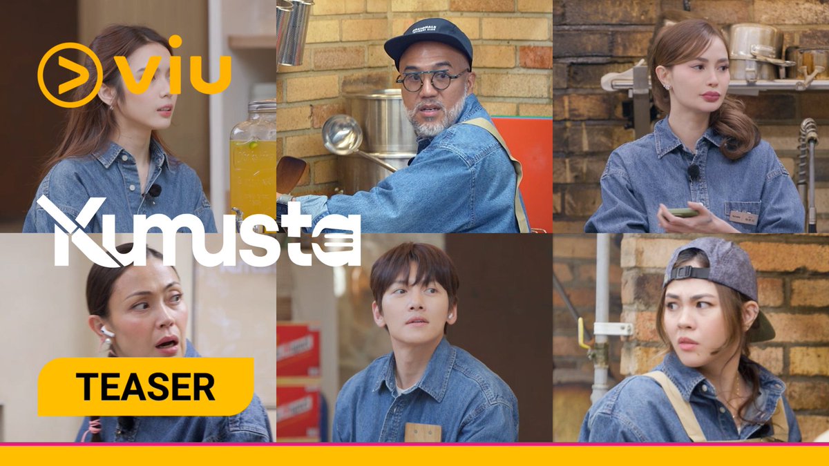 The Filipino food invasion in Gangnam begins. 👨‍🍳 Kumusta streaming May 24 on Viu. ✨ #KumustaOnViu #JiChangWook #JanellaSalvador #FrancineDiaz #ArciMunoz #JodiStaMaria #JPAnglo