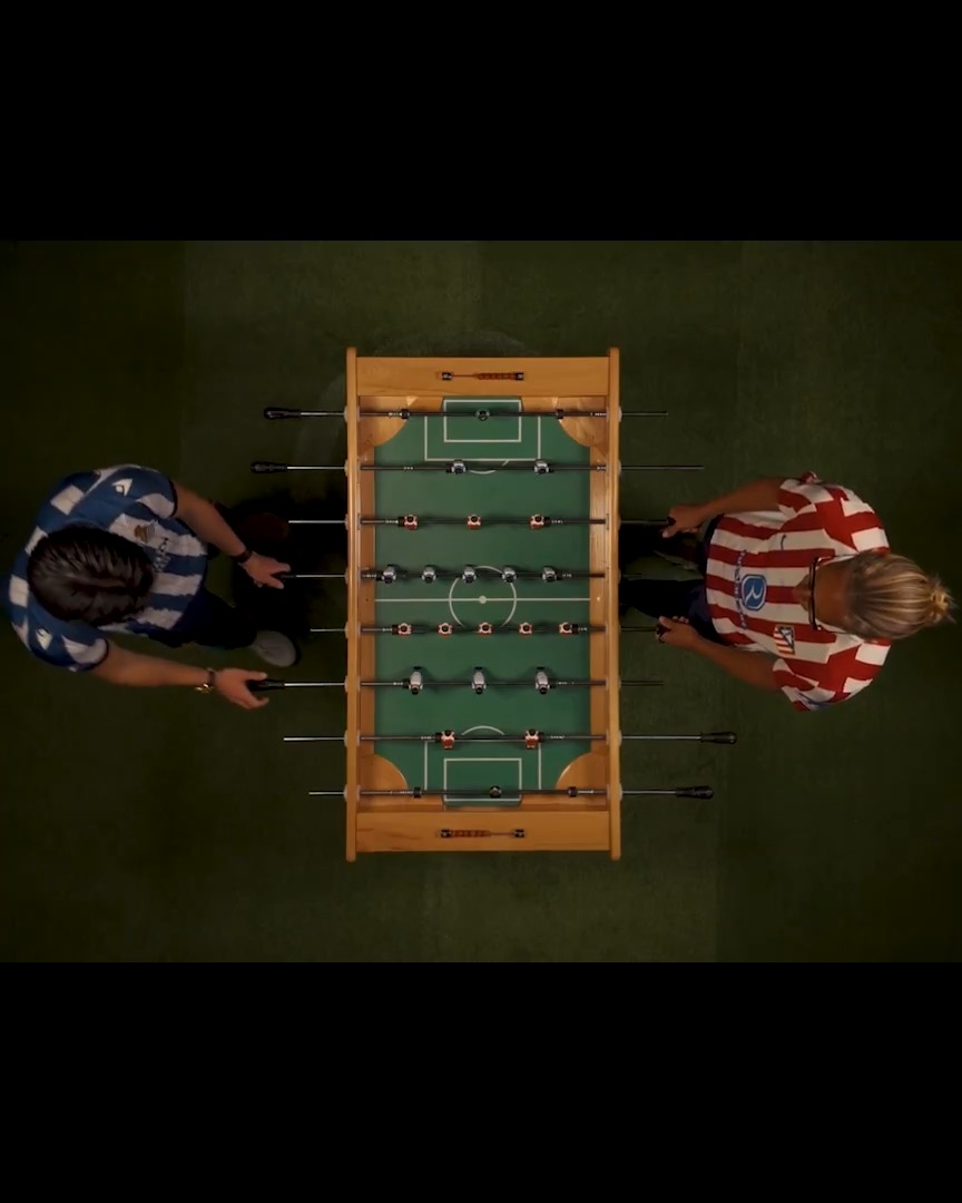 🇪🇸🏆 Marcos Llorente and Carlos Soler in a promo for the Copa del Rey final this Saturday. [via RFEF]