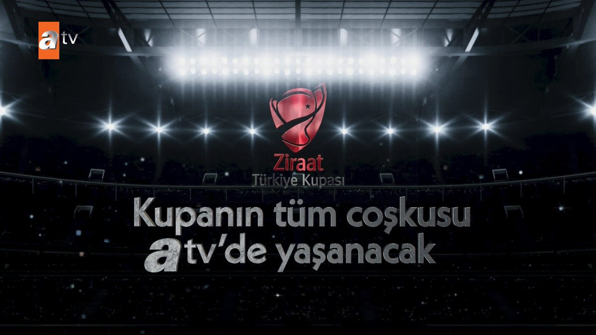 Ziraat Türkiye Kupası çeyrek final heyecanı atv'de🏆 Salı 20.30 Konyaspor - Fenerbahçe ⚽️ Çarşamba 20.30 Galatasaray - Gençlerbirliği ⚽️ 23 Nisan Perşembe 20.45 BJK - Alanyaspor ⚽️