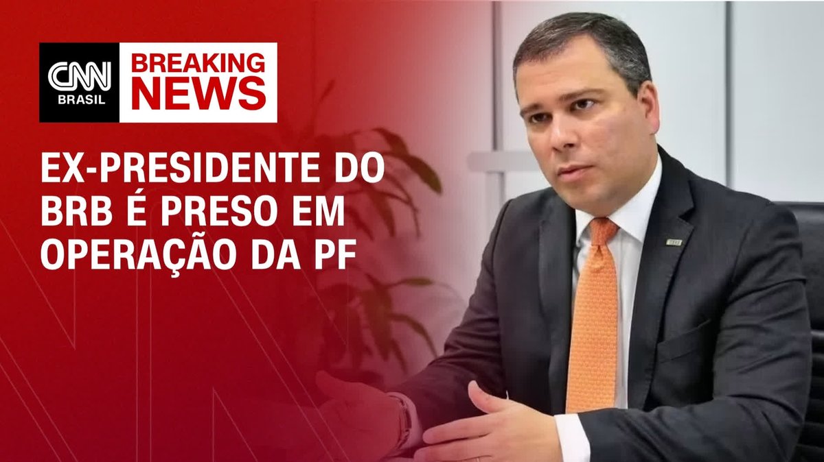Ex-presidente do BRB é preso em operação da PF; assista #CNNNovoDia
