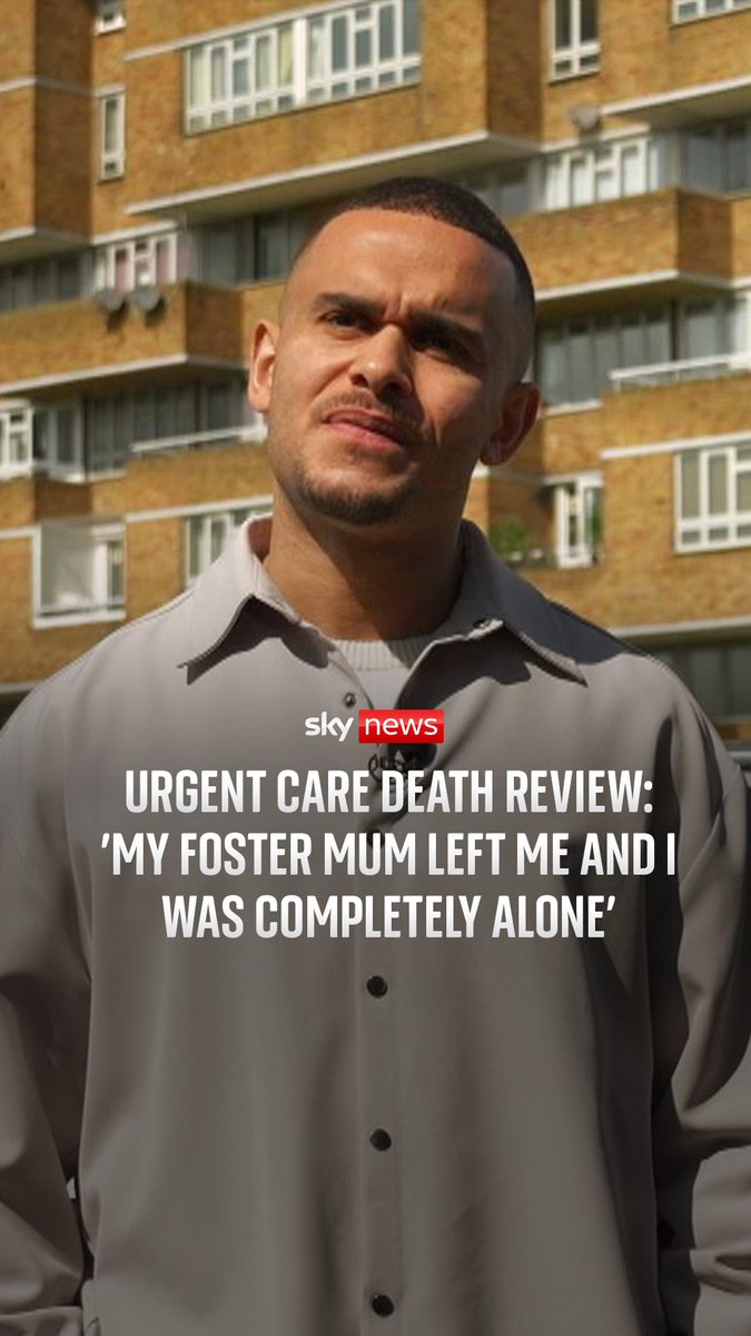 Chair of the government review into deaths of vulnerable care leavers, Ashley John-Baptiste, speaks to Sky's Nick Martin Nick Martin about his experiences as a care leaver and what he hopes to achieve with this work ⬇️