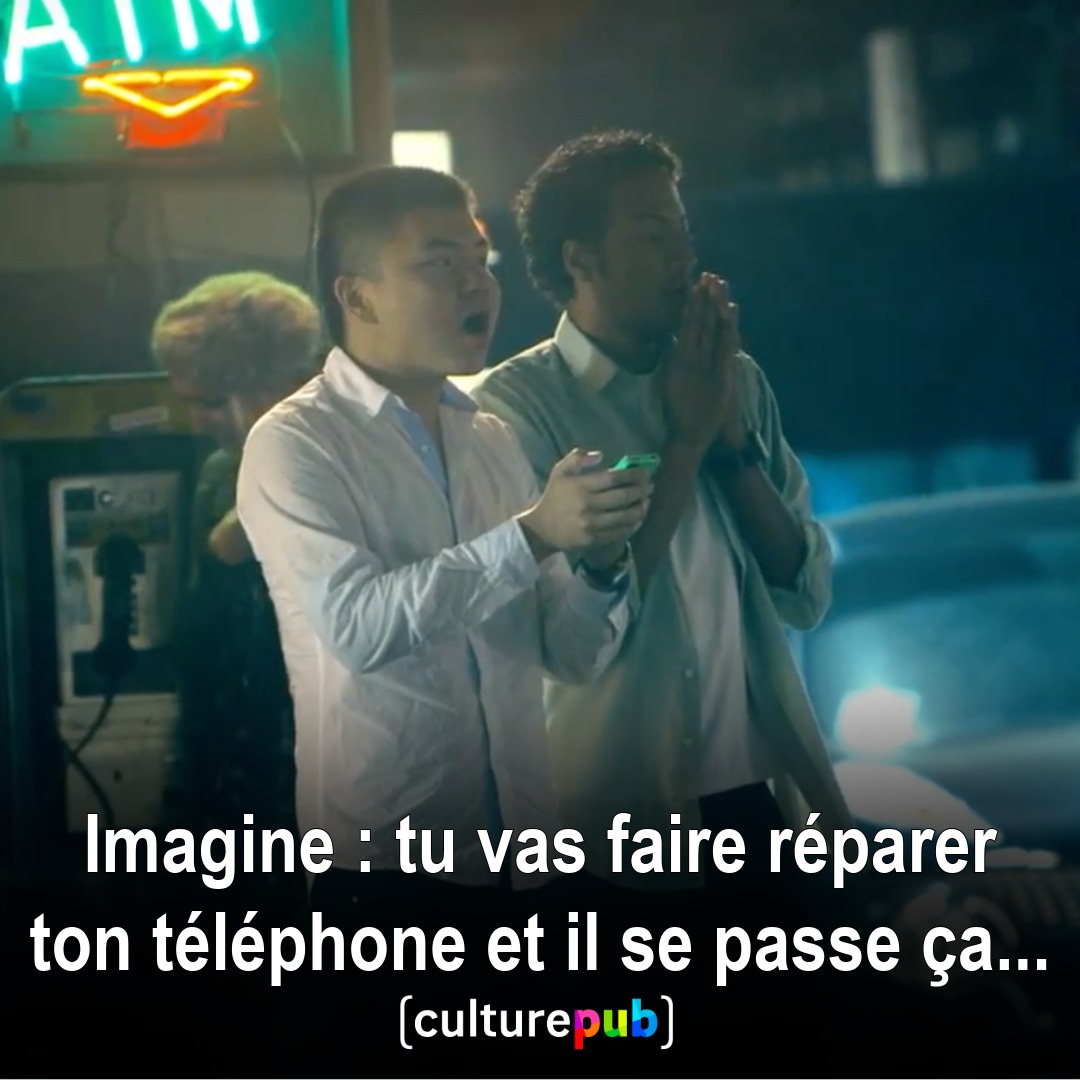 Ça va vraiment très loin ! 😱 Une caméra cachée #MadeInFrance absolument géniale réalisée il y a 12 ans par l'agence BETC. À bien regarder jusqu'au bout ! #CulturePub