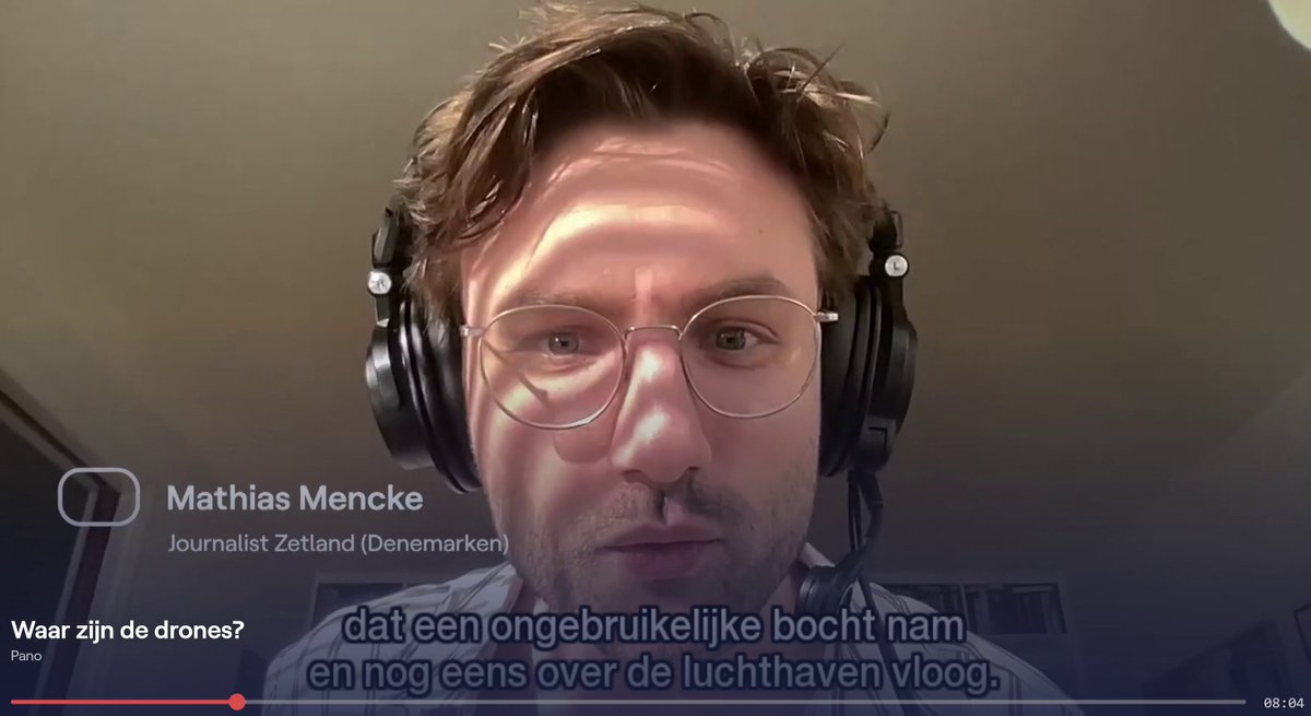 Je zou denken dat ze zich even koest houden, maar nee: Joren Vermeersch doet er nog een schepje bovenop. 😅 Heeft hij de VRT NWS pano-reportage eigenlijk bekeken, en daaruit begrepen dat het zelfs onbewezen is of er überhaupt drones zijn gezien, zowel bij ons als bij omringende landen? En dat in een prominent geval Theo Francken hoogstpersoonlijk een video van een *Belgische politiehelikopter* naar de pers stuurde als zou het een Russische drone zou zijn? En dat het schandaal bovendien ook gaat over hoe in het kielzog van die angstzaaierij bevriende bedrijven lucratieve contracten toegestopt hebben gekregen op kosten van de belastingbetaler? En die mensen runnen ons ministerie van defensie! #StrategieVanDeSpanning #MassaHysterie Hierbij alvast twee fragmenten van de reportage (link in comments):
