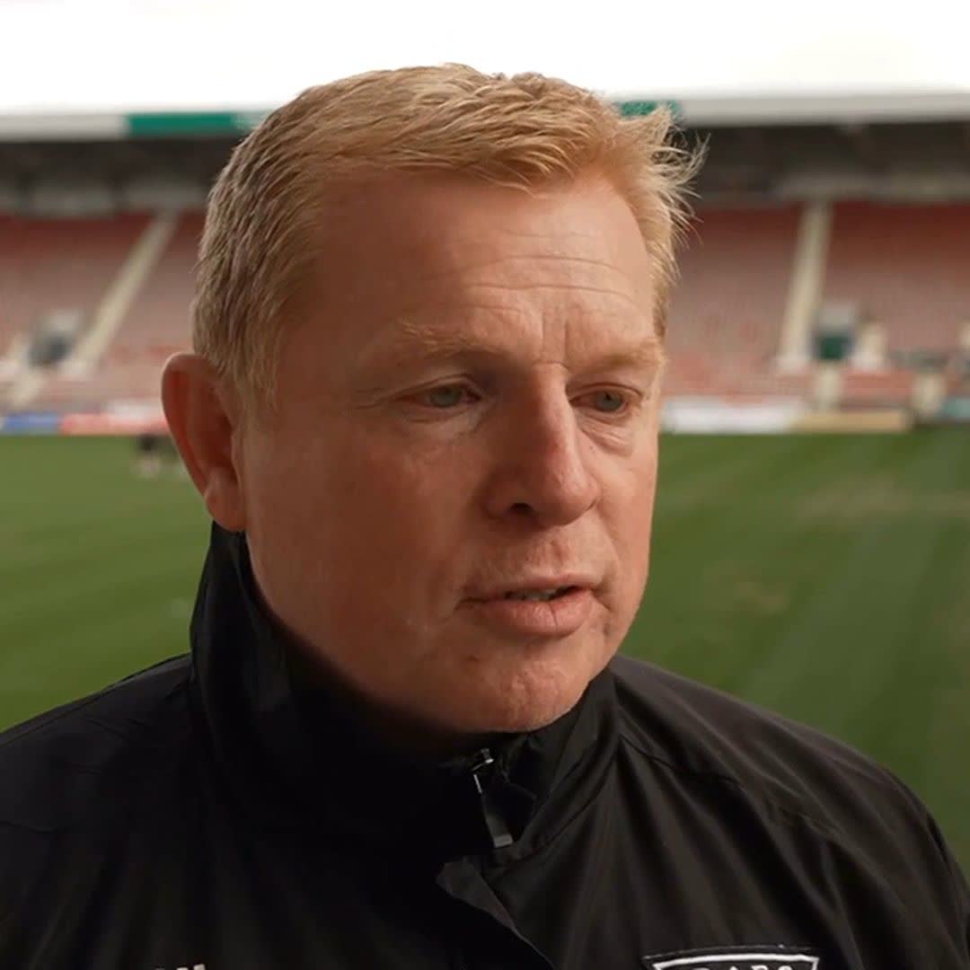 🏆 "You've got to give everything... because it's a once-in-a-lifetime opportunity... " Neil Lennon's hoping his Dunfermline side can claim another Premiership scalp and beat Falkirk to reach the Scottish Cup final ⤵️