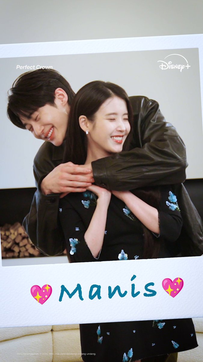Coba jujur, udah berapa kali kamu ngulang video ini? 👀 Streaming episode baru #PerfectCrown besok malam di #DisneyPlusID. #IU #ByeonWooseok #아이유 #변우석