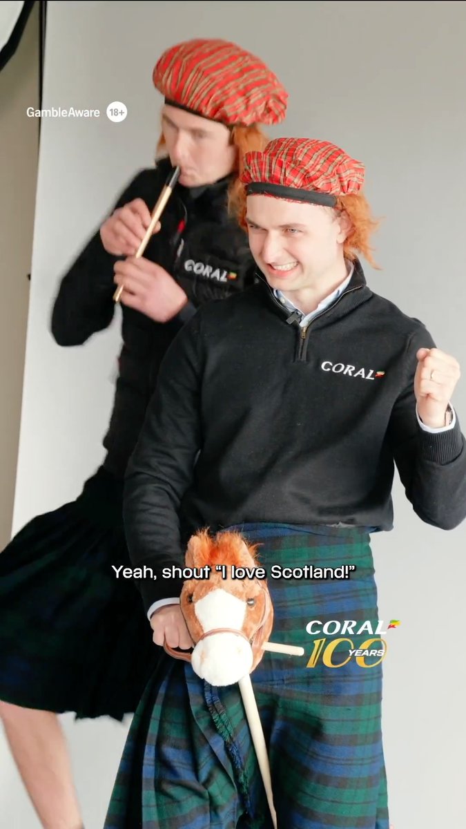 𝐆𝐞𝐭 𝐌𝐨𝐫𝐞 𝐒𝐜𝐨𝐭𝐭𝐢𝐬𝐡! 🏴 We invited Sean Bowen & Brendan Powell to a photoshoot, but there was a twist in store for them... cue Joe Tizzard & Alan Johns! Sean Bowen | Brendan Powell Jr | Joe Tizzard Racing | Alan Johns | Ayr Racecourse