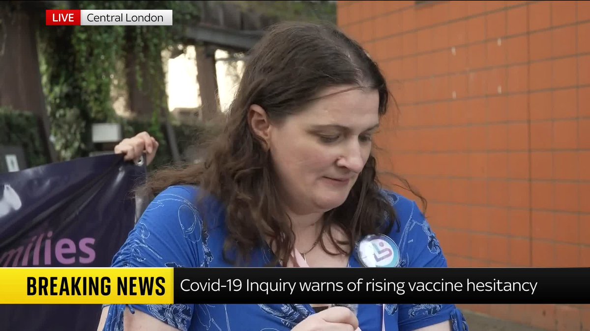 Members of the clinically vulnerable families have welcomed the findings of the COVID-19 Inquiry report into the vaccine rollout, which states the UK needed a multi-layered approach, including investment into preventative drugs 📺 Sky 501 and YouTube