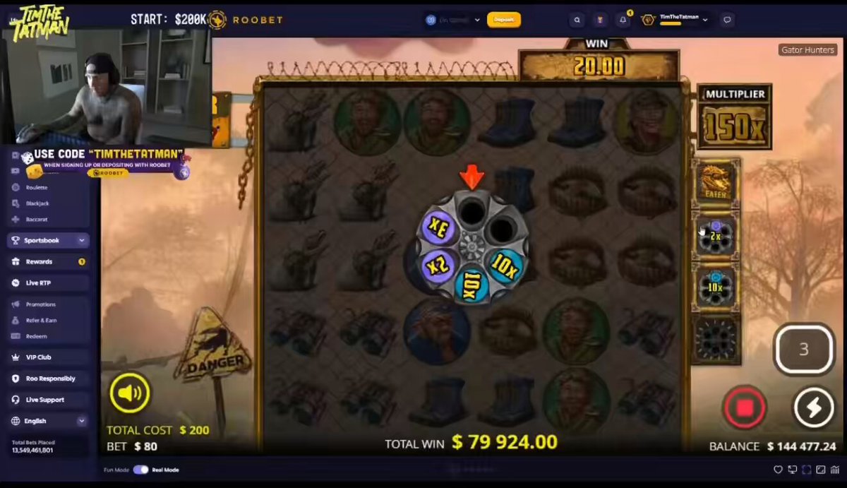 NO WAY TIMTHETATMAN CASHED OUT 1.5 MILLION ON SLOTS🔥🔥 ONLY ON @roobet WIN BIG LIKE THIS
