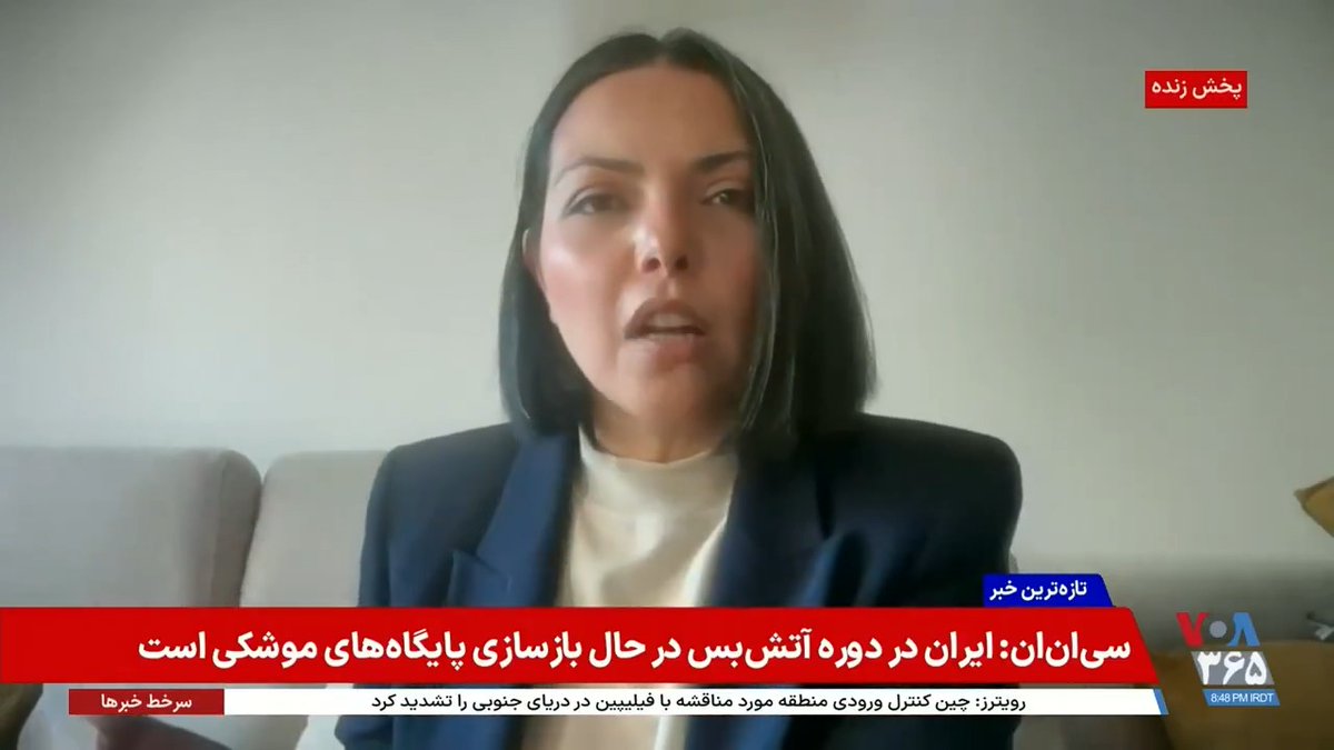 شقایق نوروزی در برنامه تفسیر خبر: فساد داخلی جمهوری اسلامی توضیح دهنده بمباران ایران توسط اسرائیل و آمریکا نیست