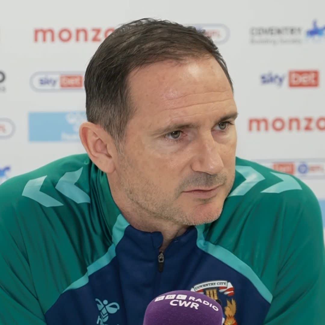 "Why switch off when you can switch off in two and a bit weeks?!" Frank Lampard says his Coventry side are prepared to battle all the way to the end of the season as they push for promotion to the Premier League 👀