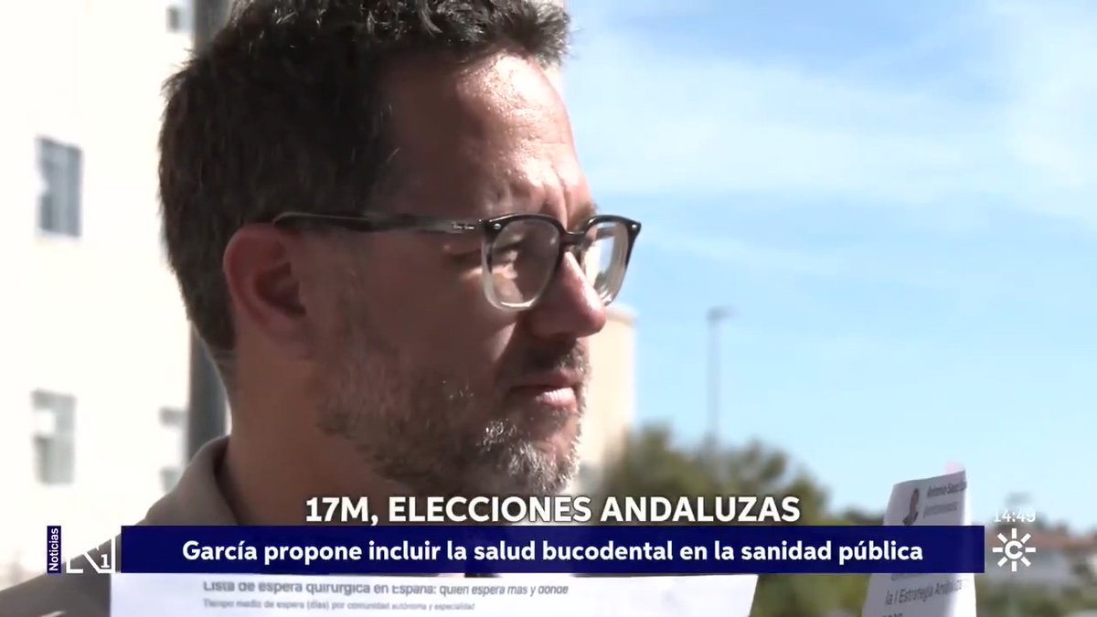 Adelante Andalucía pide más cobertura del SAS para salud bucodental y pacientes de cáncer 🌐