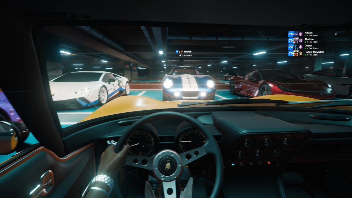 One of the best areas to start a cruise in Test Drive Unlimited Solar Crown! 🔥 What car would you choose for this parking garage meet? 👀