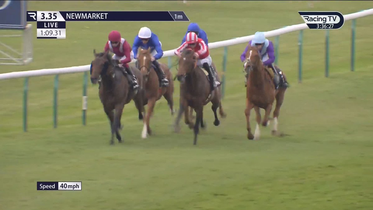 ✅ Oxagon wins the G3 betway Craven Stakes