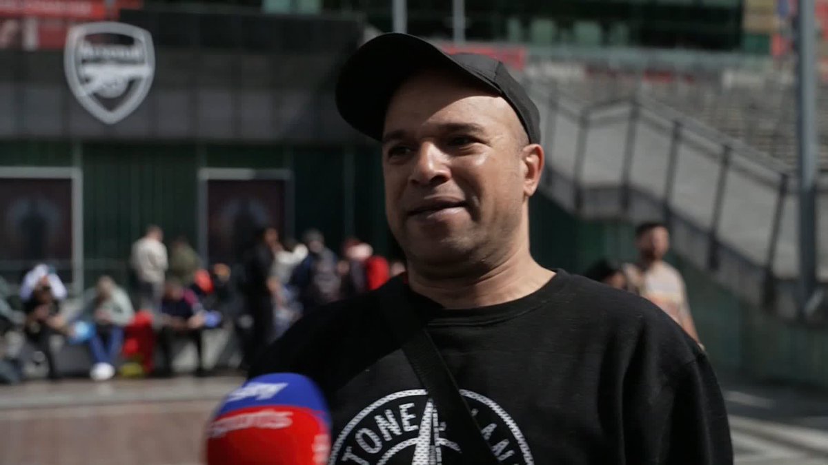 "Watch out Haaland, we're coming" 😤 Arsenal fans outside the Emirates Stadium give their predictions ahead of a crucial fixture against Man City 🗣️