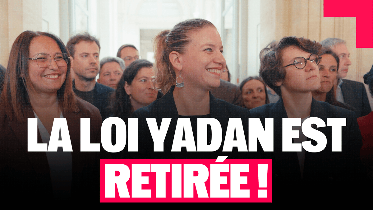 🔴🗣️ URGENT ! Réaction de Mathilde Panot à l'annonce du retrait de la loi Yadan ! « Nous avons commencé la semaine en obligeant les macronistes à reculer sur le 1er mai. Nous la terminons en les obligeant à enterrer la loi Yadan ! Une excellente semaine pour nous et pour le pays ! »