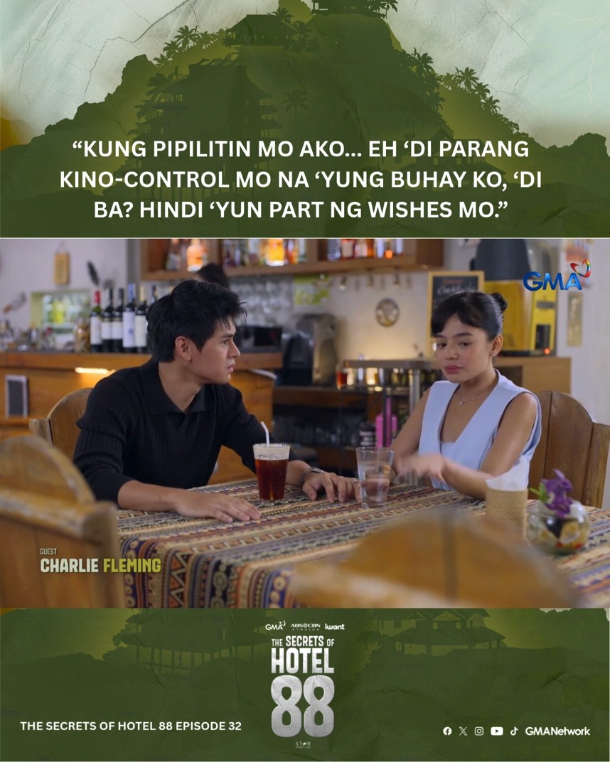 #TheSecretsOfHotel88 #Highlights: Wala raw sa wish mo ang kontrolin si Jade, Edward! 😁 #TSOH88BackofHouse | Watch #TheSecretsOfHotel88 every 9:35 PM from Monday to Friday on GMA Prime!