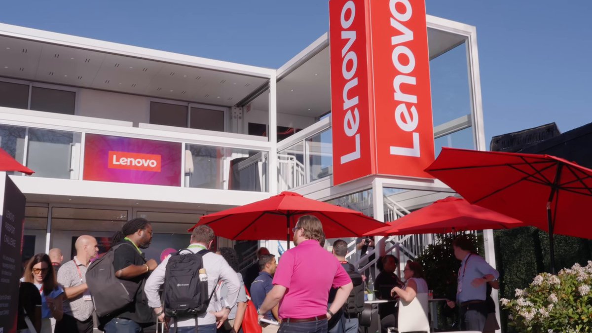 We brought the heat to NVIDIA GTC! Lenovo showed up and showed out, showcasing our new powerful workstations, diving deep into the future of AI, and connecting with the innovators shaping tomorrow. Press play for all the highlights. ▶️