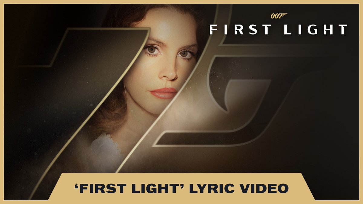 Award-winning singer-songwriter Lana Del Rey and composer David Arnold come together for the title song in #007FirstLight. Watch the official lyric video for the original song "First Light". Listen now on your platform of choice. #007FirstLight #EarnTheNumber #LanaDelRey