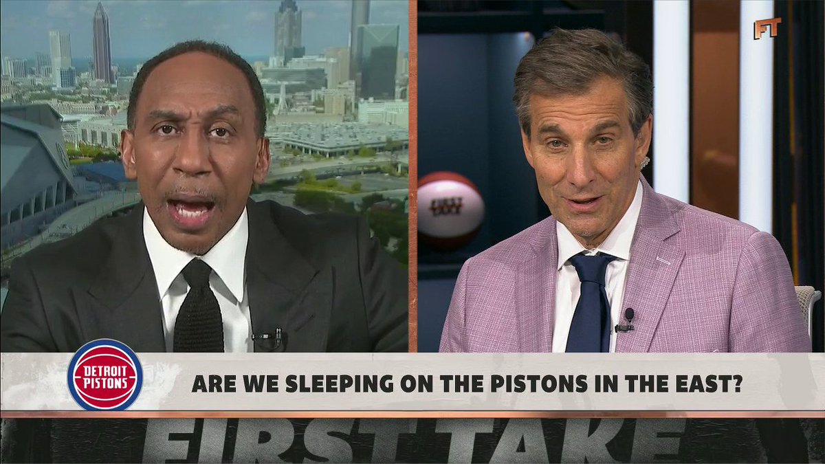 "[Detroit's] got to win three playoff rounds to make me think, 'Wow, Detroit did a great job.'" Chris Mad Dog Russo's statement made Stephen A Smith respond with this ⬇️