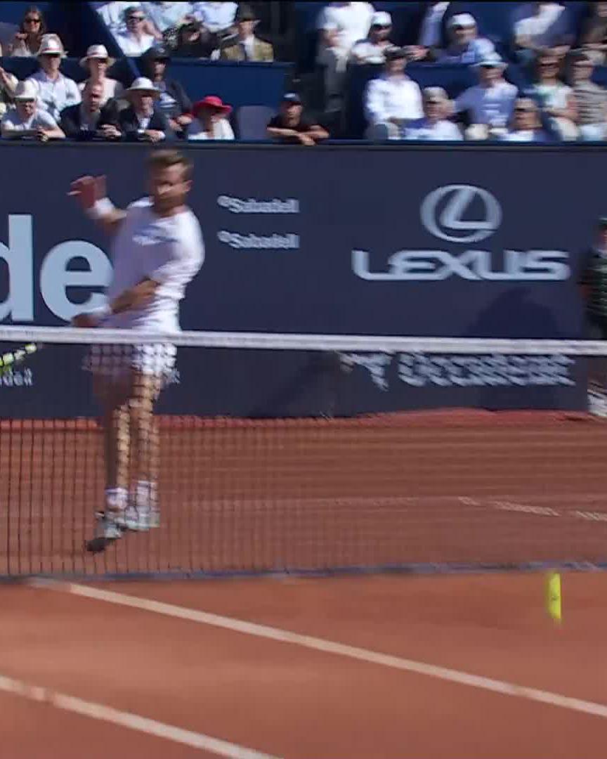 Cat and mouse 🐱🐭 Corentin Moutet #BCNOpenBS