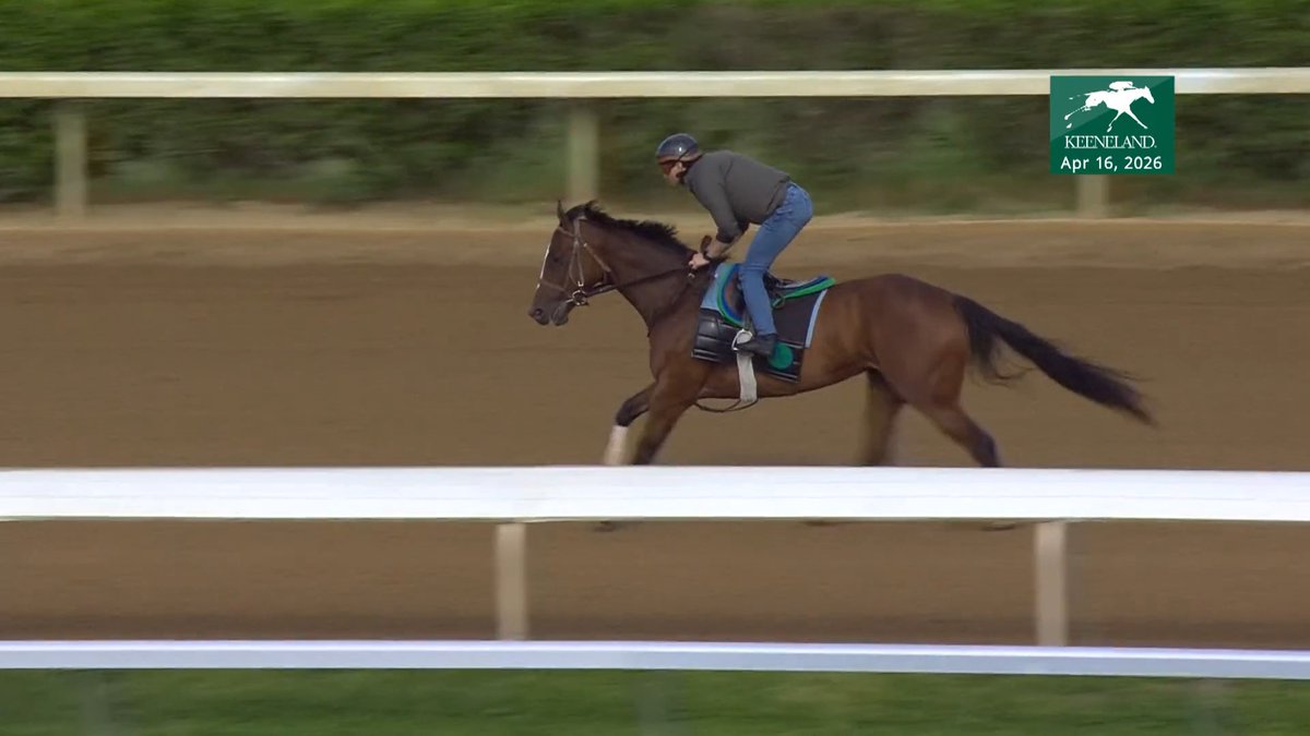 Central Bank Ashland Winner Percy's Bar Returns to Work Tab to Prepare For Kentucky Oaks. Read #BarnNotes →
