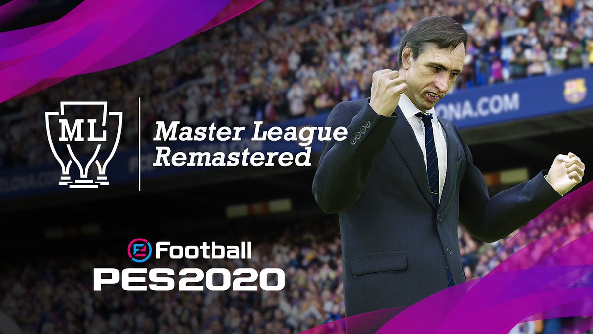 #ThrowbackThursday : Master League Remastered Trailer #PES2020