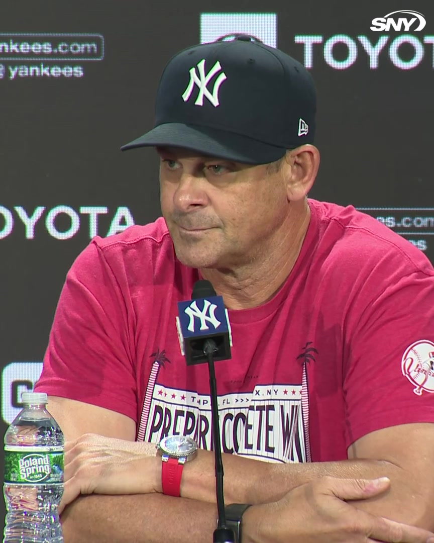 "He's got a lot of talent and a lot of ability - he's working on some things right now that are taking hold" Aaron Boone on Ryan McMahon's offense: