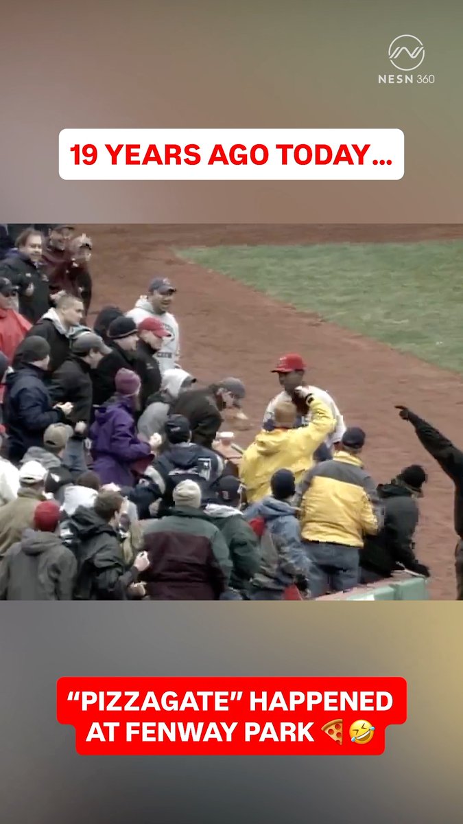 19 years ago today... "Here Comes the Pizza" 🤣🍕