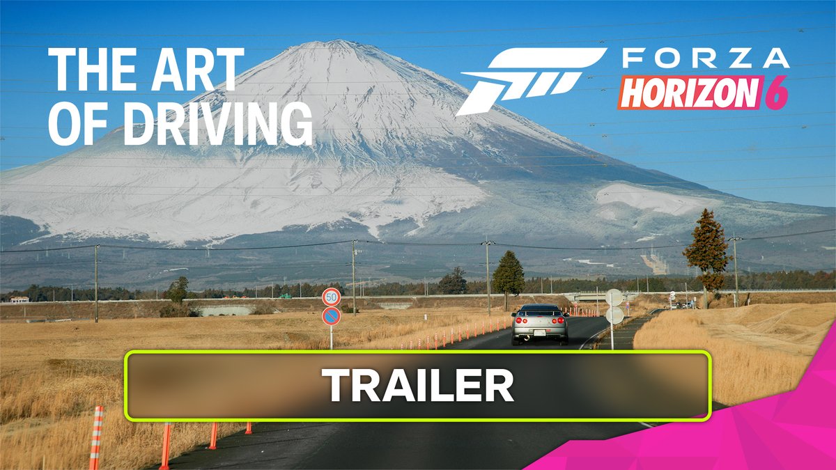 This is The Art of Driving, a series exploring the art and culture of Japan that infuses the world of Forza Horizon 6. Catch up now on YouTube ⤵️ Episode 1: Episode 2: