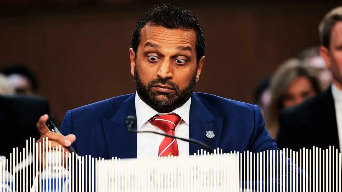 Kash Patel defends partying in the U.S. men's Olympic hockey team locker room, claiming he was there for "security"