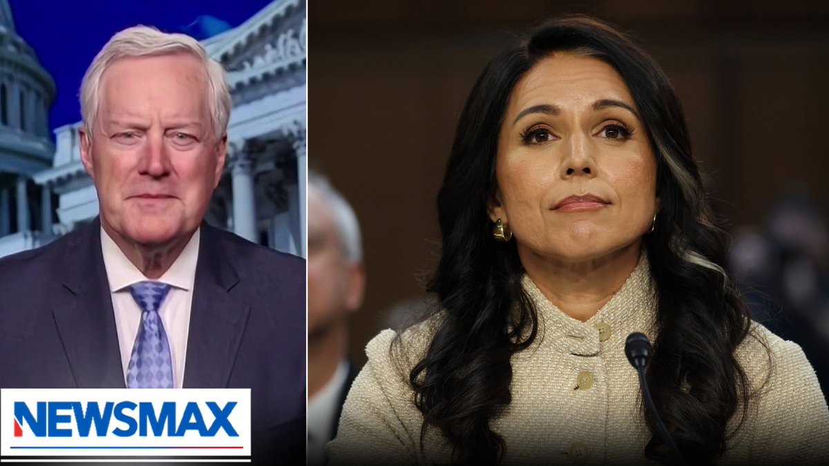 “This news of Director Tulsi Gabbard making a criminal referral is a big deal. But we would have never seen it — I want to emphasize — we would have never seen this had Donald Trump not been reelected.” — Former White House Chief of Staff Mark Meadows applauded DNI Tulsi Gabbard’s recent criminal referral over President Trump’s 2019 impeachment Bob Brooks Alex Swoyer