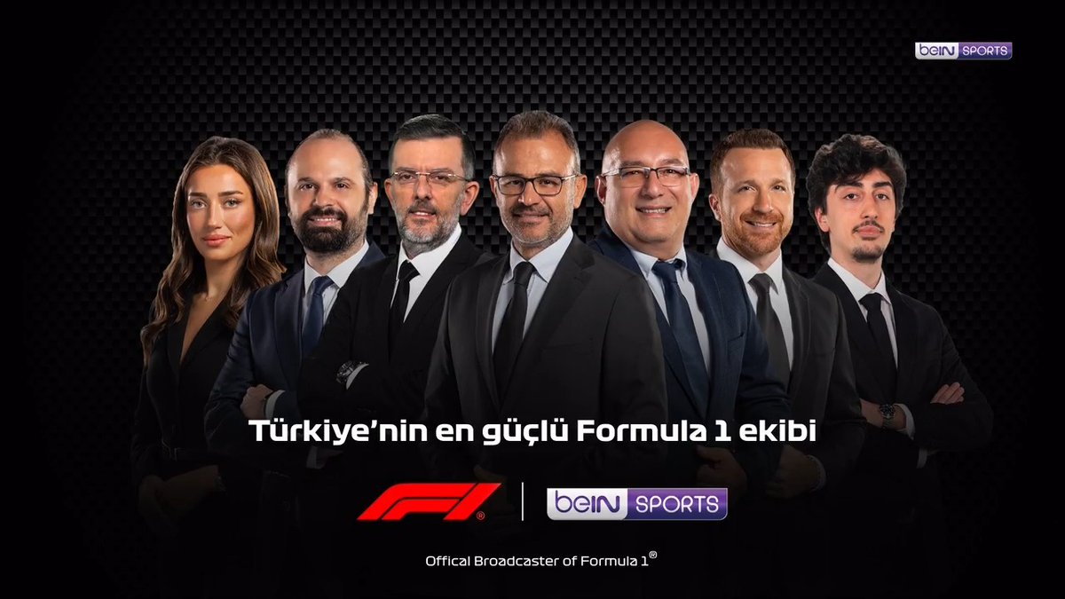 🏎️ ‘Türkiye’nin en güçlü Formula 1 ekibi’ ile Formula 1 heyecanı #beINSPORTS ekranlarında!