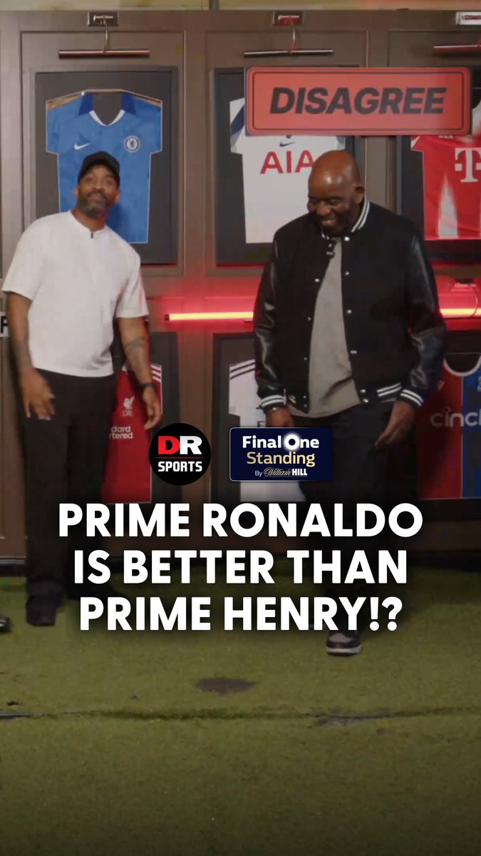 Prime CR7 Over Prime Henry !? 🤔 Think you can beat Lee Judges in Final One Standing? Enter on William Hill and outlast him to win a share of £50K! It's free to play 👉 #ad 18+. UK & Ireland Only. Please gamble responsibly. GambleAware. #BeatJudges