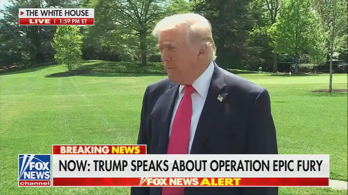 Q: How much longer will Americans continue to see these high gas prices? Trump: Well, they're not very high. The stock market's up. Everything's doing really well.