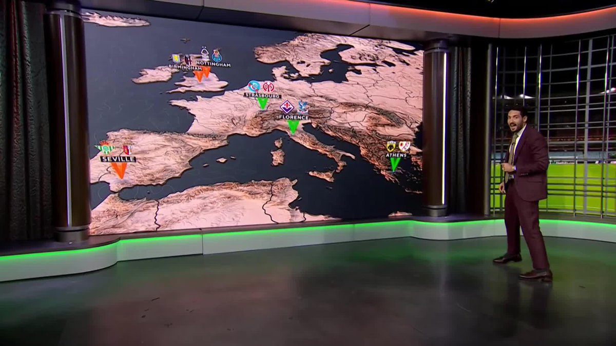 The second legs of the Europa League and Conference League quarterfinals are with us ⚽️ Nico Cantor is here to guide you through all of today's action 🌍