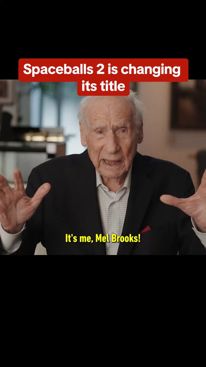 Mel Brooks was given enough money to finally make Spaceballs: The New One! #CinemaCon2026