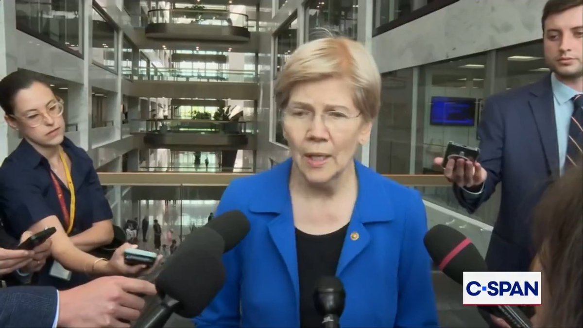 .Elizabeth Warren on Fed Chair Nominee Kevin Warsh: "If he is confirmed he will be Donald Trump's sock puppet...Mr. Warsh has not disclosed more than $100 million in assets...his name appears in the Epstein files and yet he claims to have zero knowledge of anything related to this."